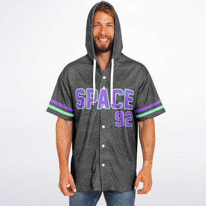 Tarjei custom Hooded Baseball Jersey