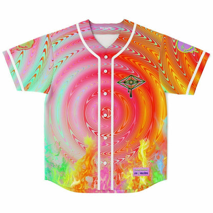 Colorful skull slander jersey 