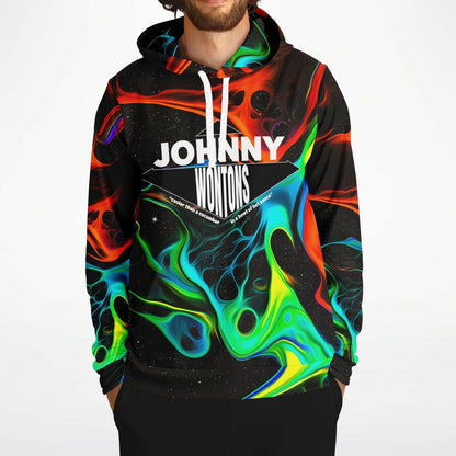 Johnny Wontons custom acid trip hoodie