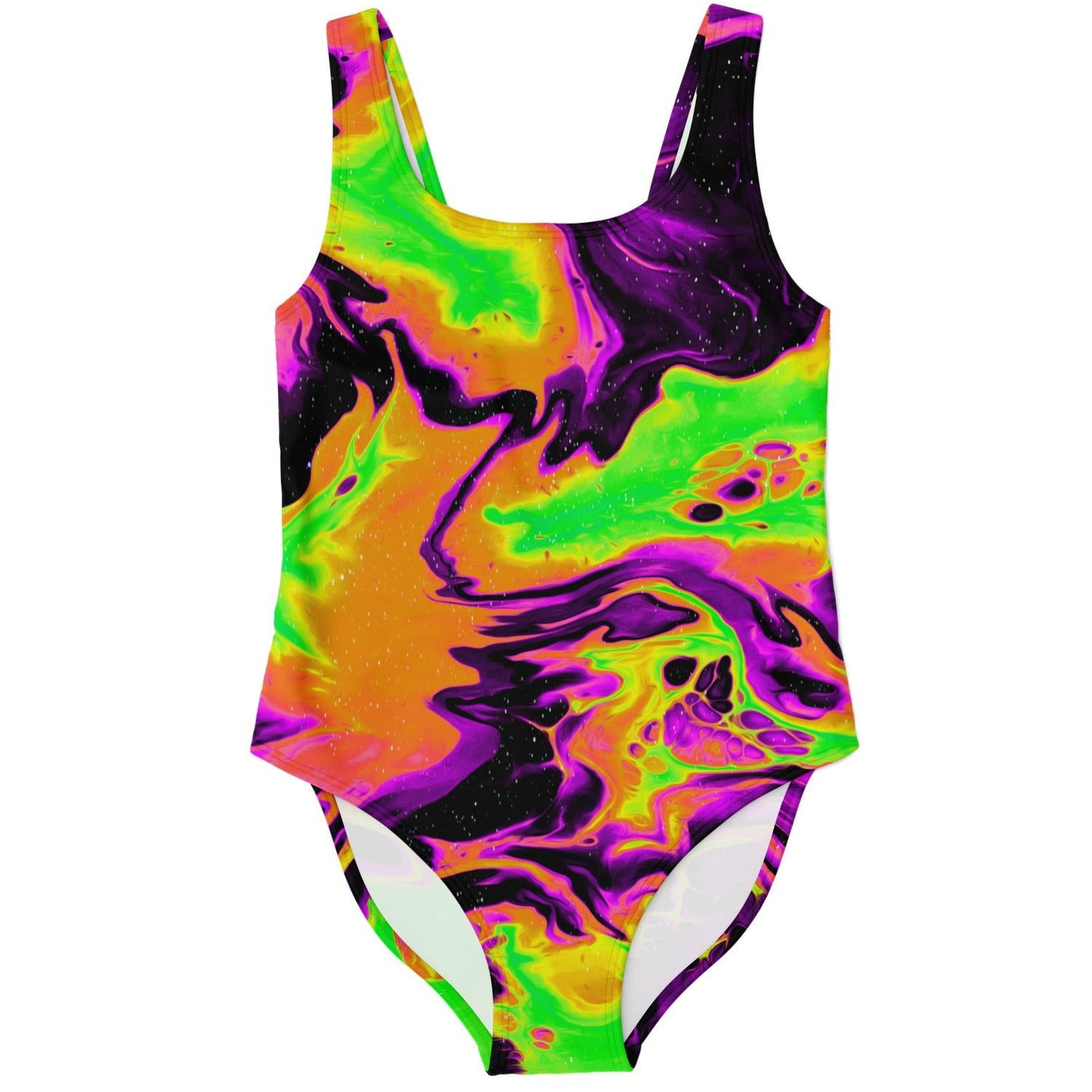Oil silk rave bodysuit