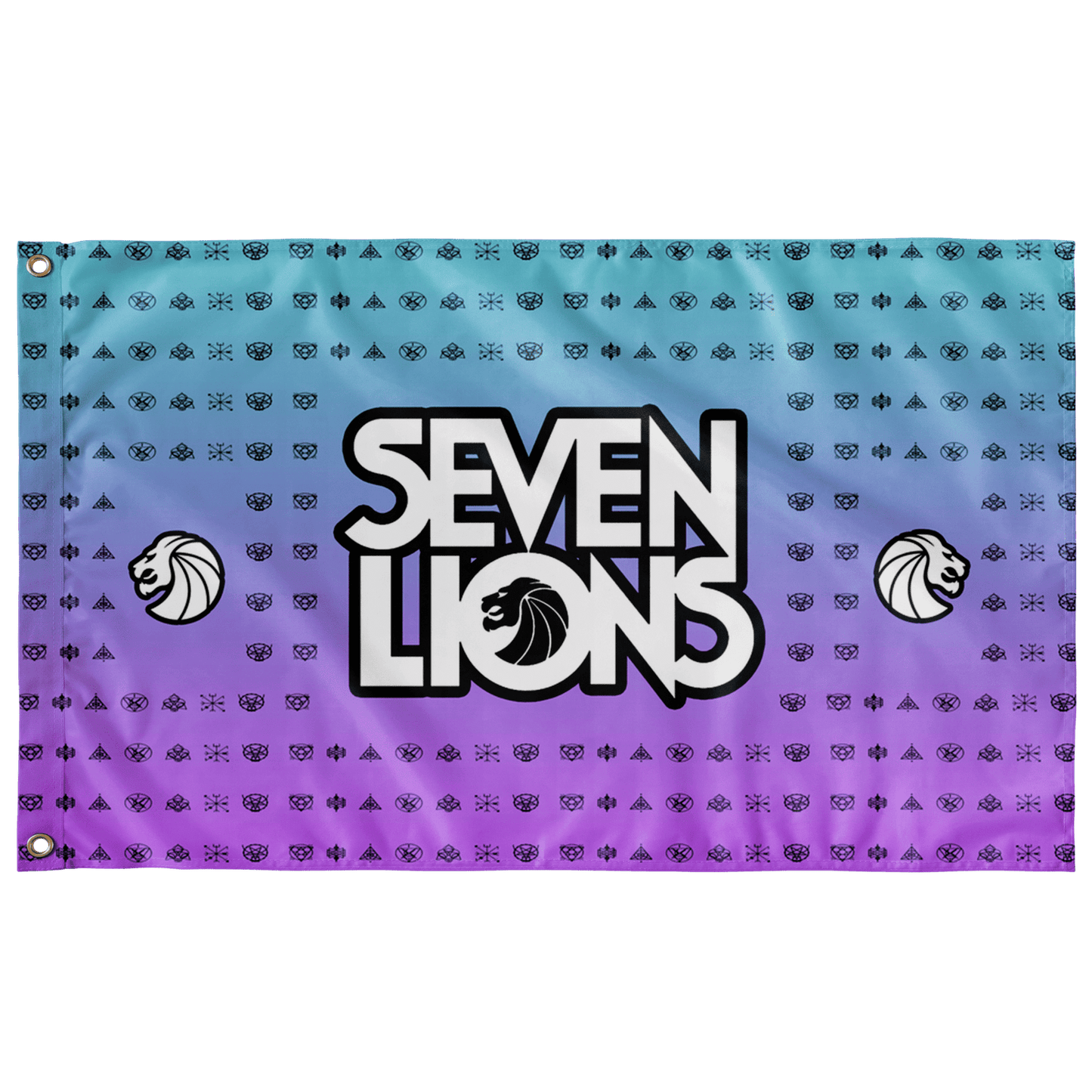 CODEX 7 LIONS FLAG