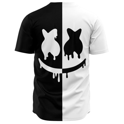 Custom black and white jersey by Marshmello