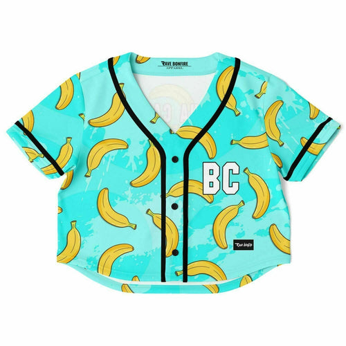 Banana Canyon Rave Crop Top V2