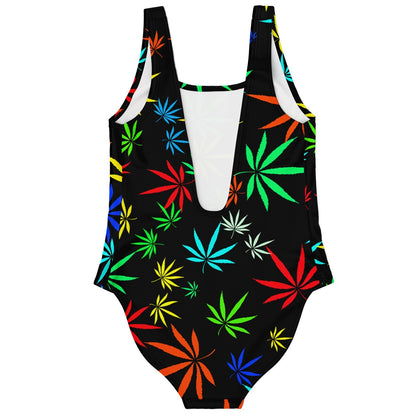 Marijuana rave bodysuit