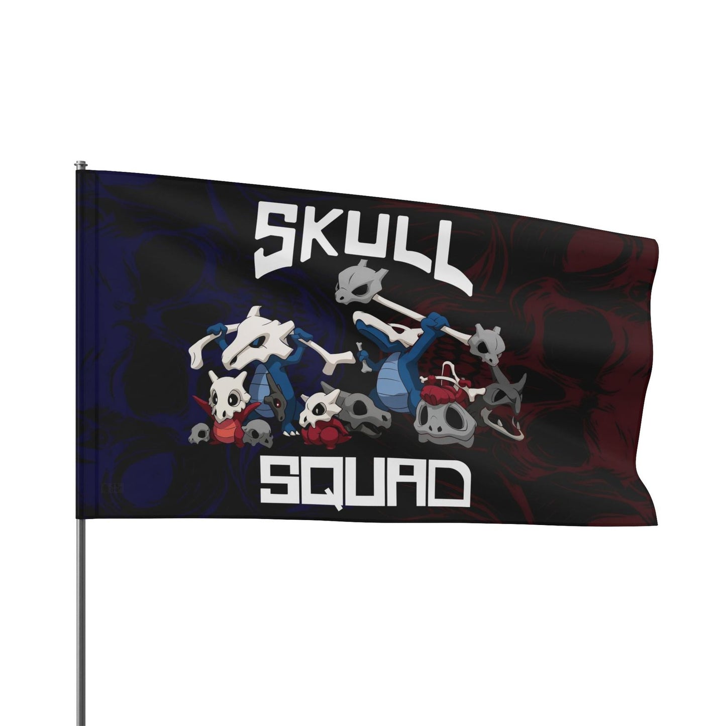 Ricci skull squad custom Flag