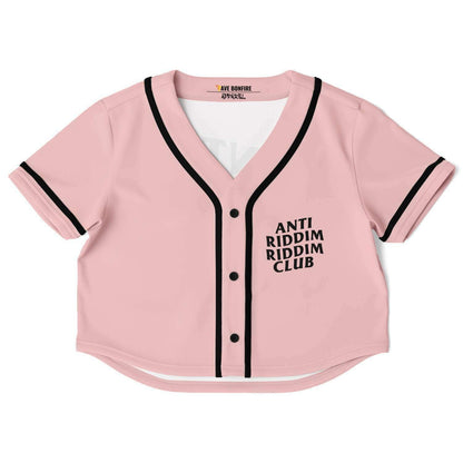anti riddim riddim club Cropped Rave Top Jersey
