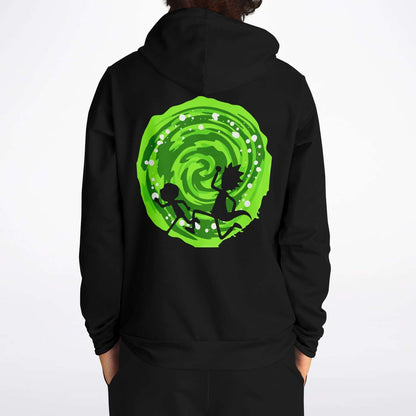 Rick and morty silhouette Custom hoodie
