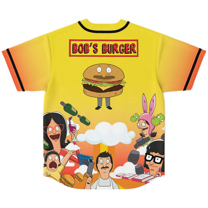 Bob burger custom Baseball Jersey