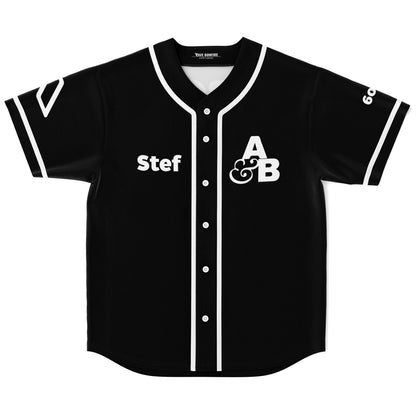 Stef custom Baseball Jersey