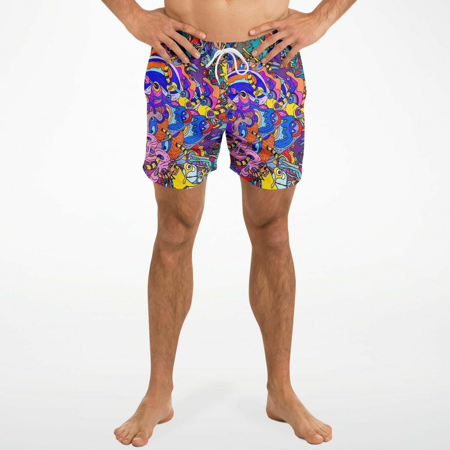 Trippy doddles Swim Trunks