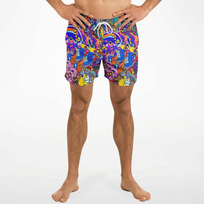 Trippy doddles Swim Trunks