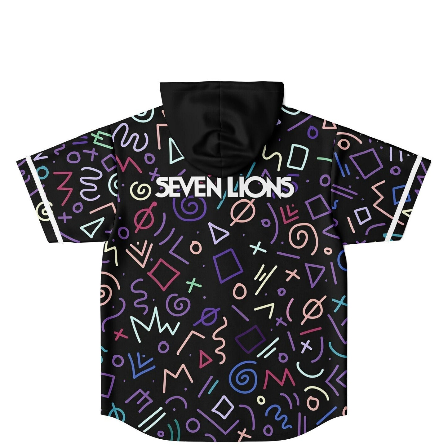 Nicole E Hooded Baseball Jersey V5