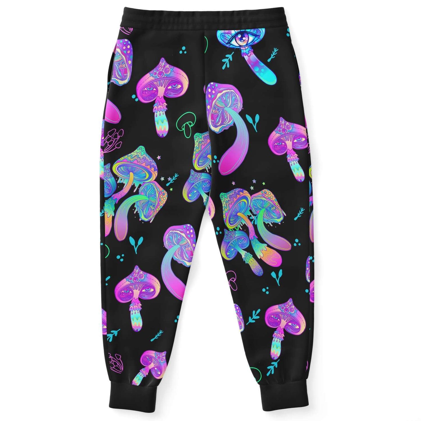 Mushrooms forest jogger
