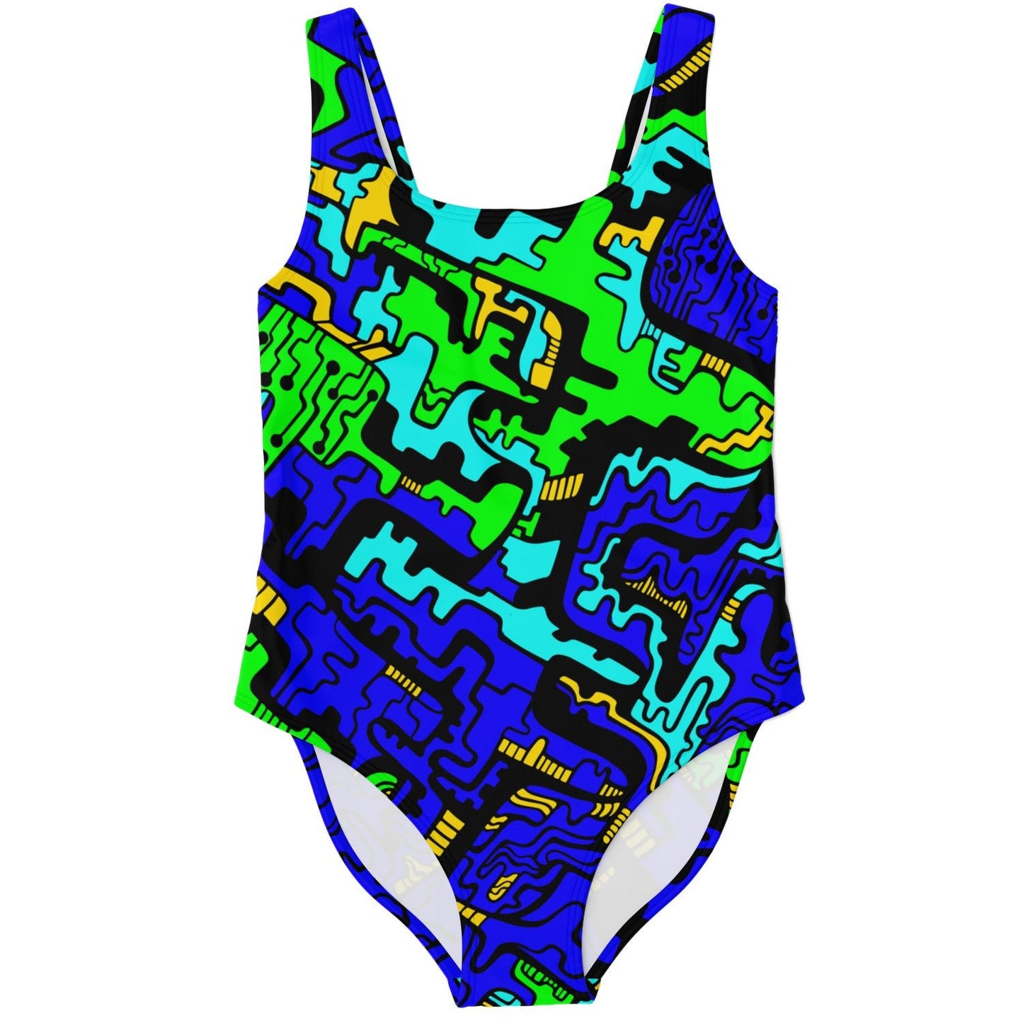 Psychedelic rave bodysuit