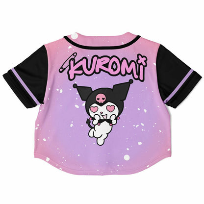 Allison Cropped Baseball Jersey