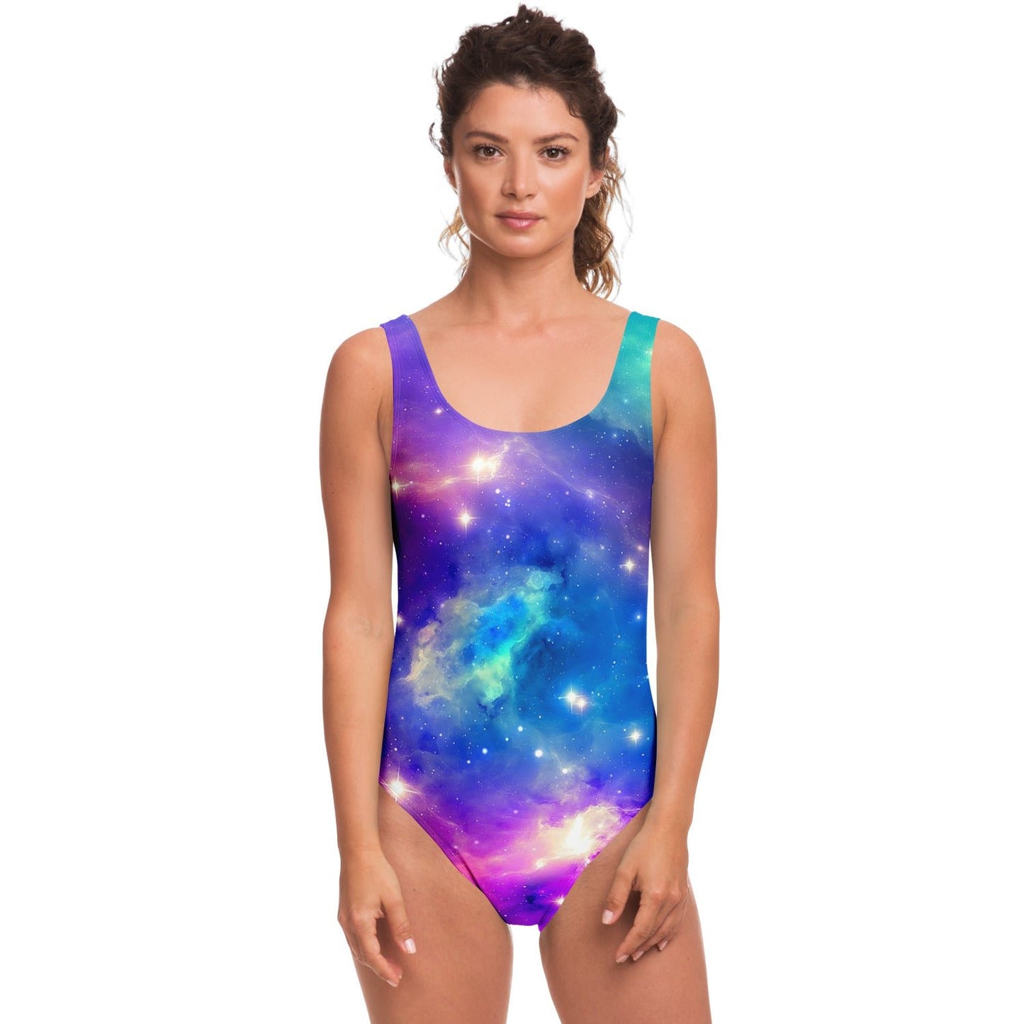 Galaxy rave bodysuit