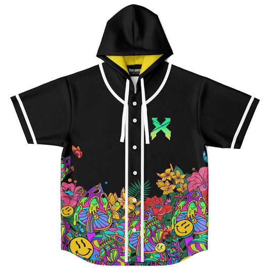 Joey custom Hooded Baseball Jersey