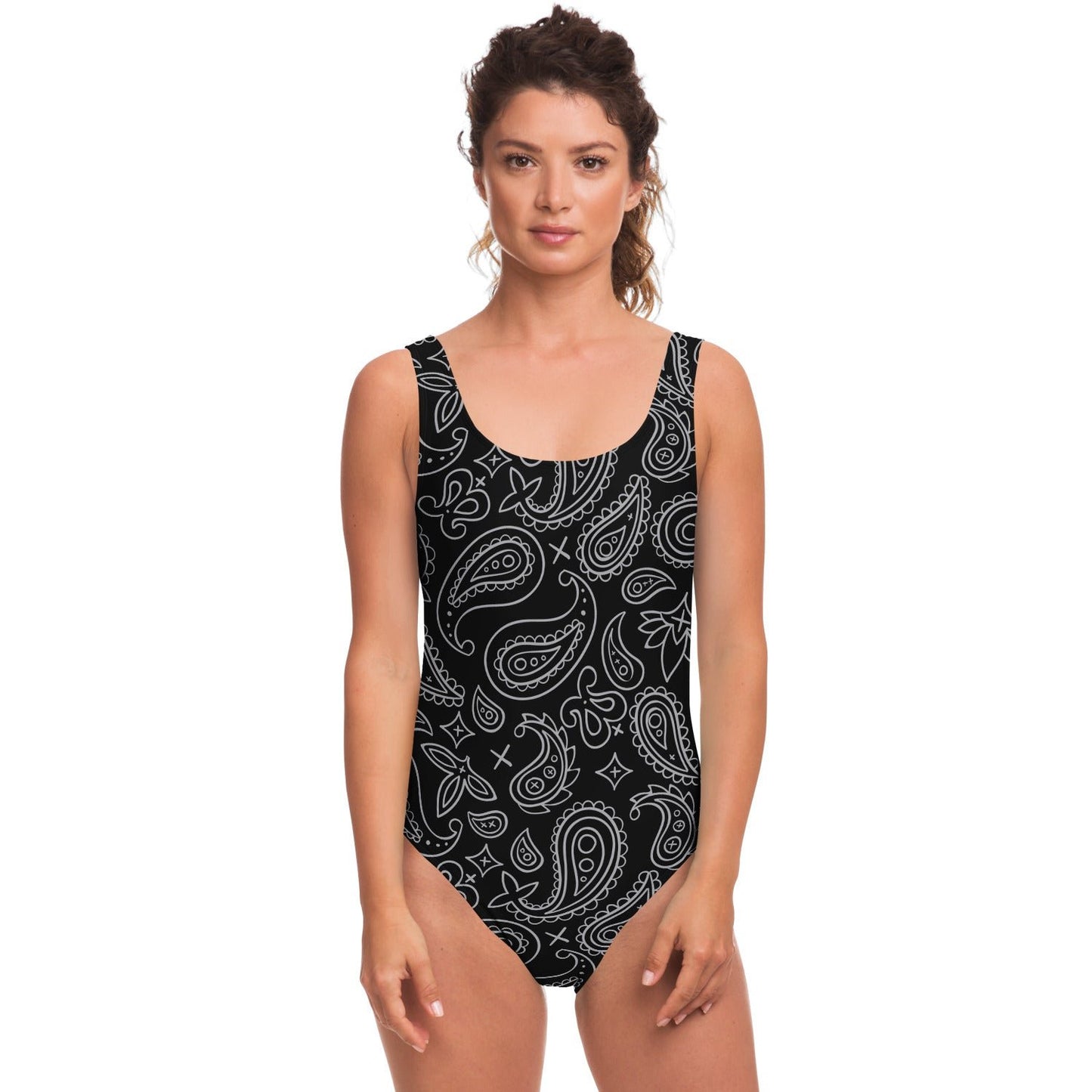 Paisley rave bodysuit	 V1