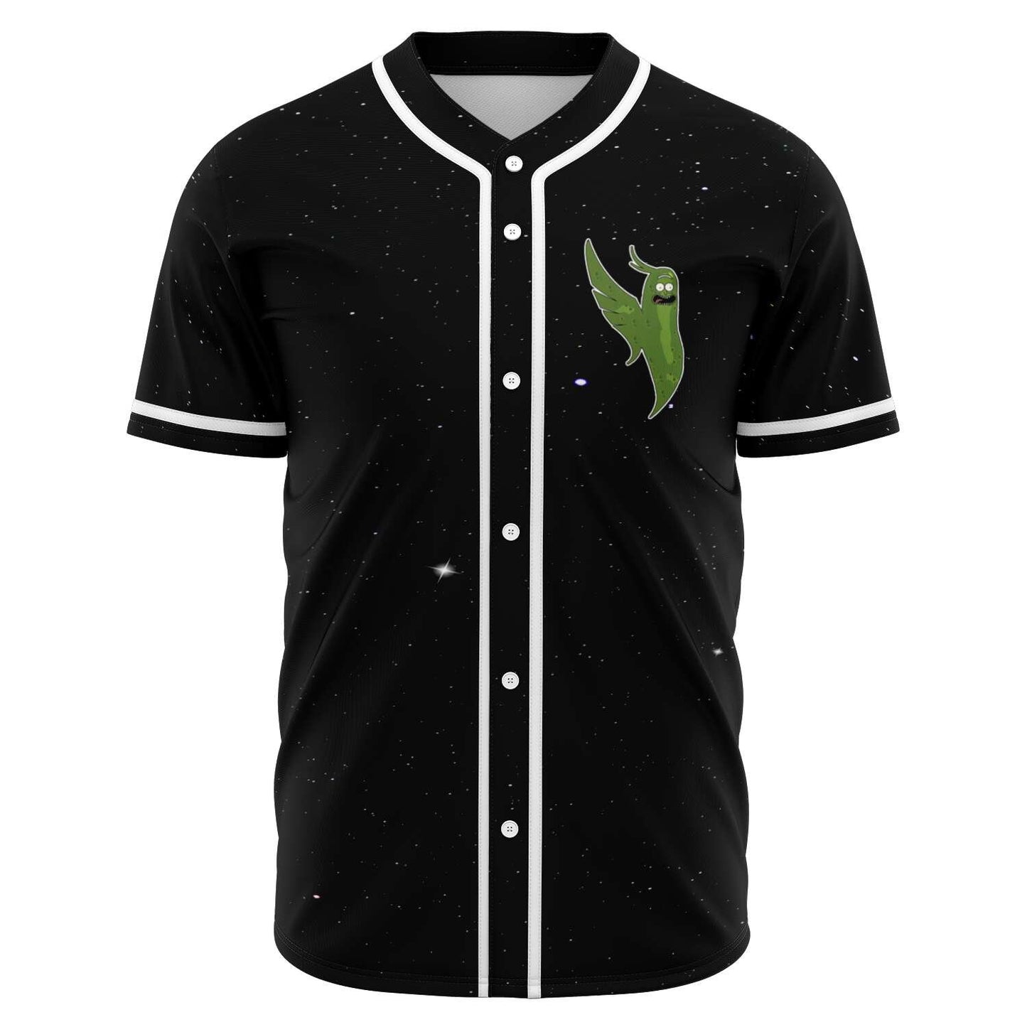 A pickle rick custom jersey