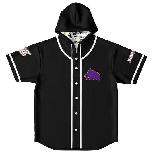 Zack custom Hooded Baseball Jersey