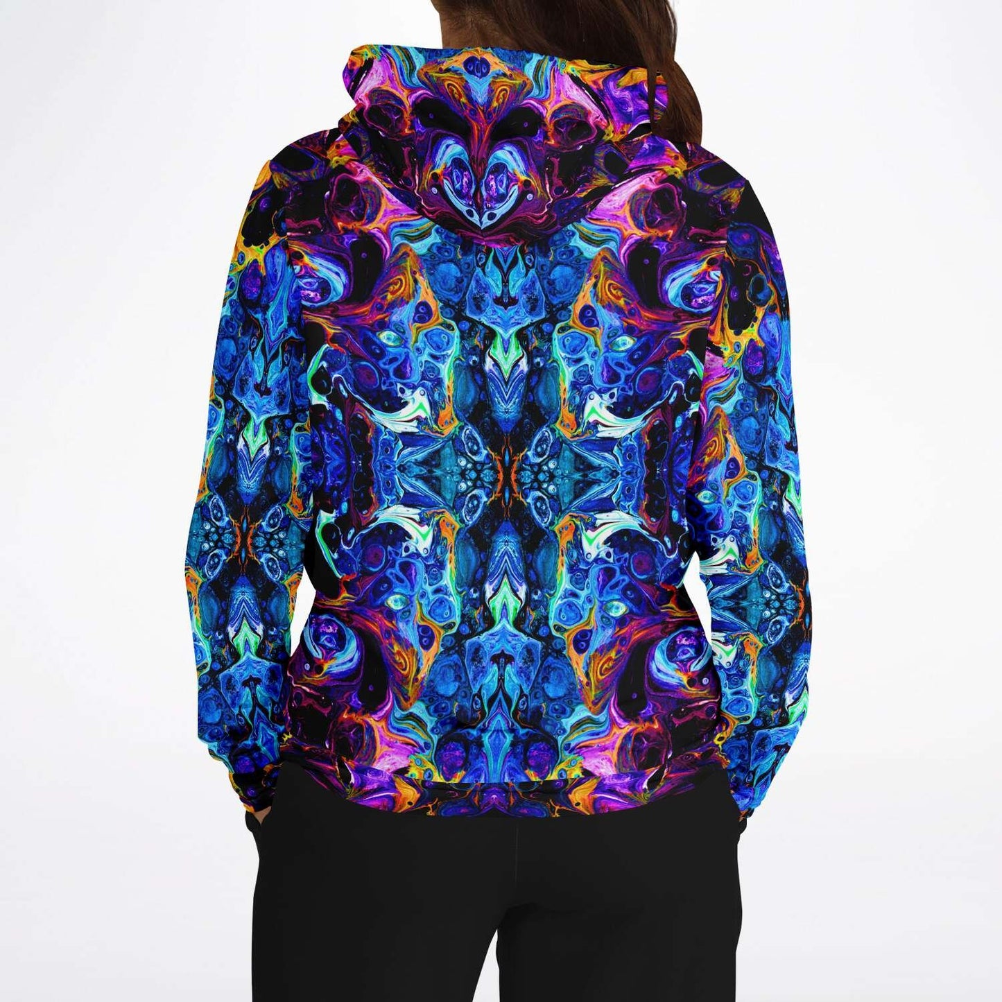 God illusion all over print hoodie