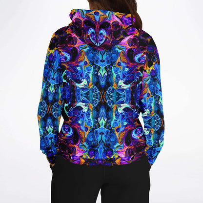 God illusion all over print hoodie
