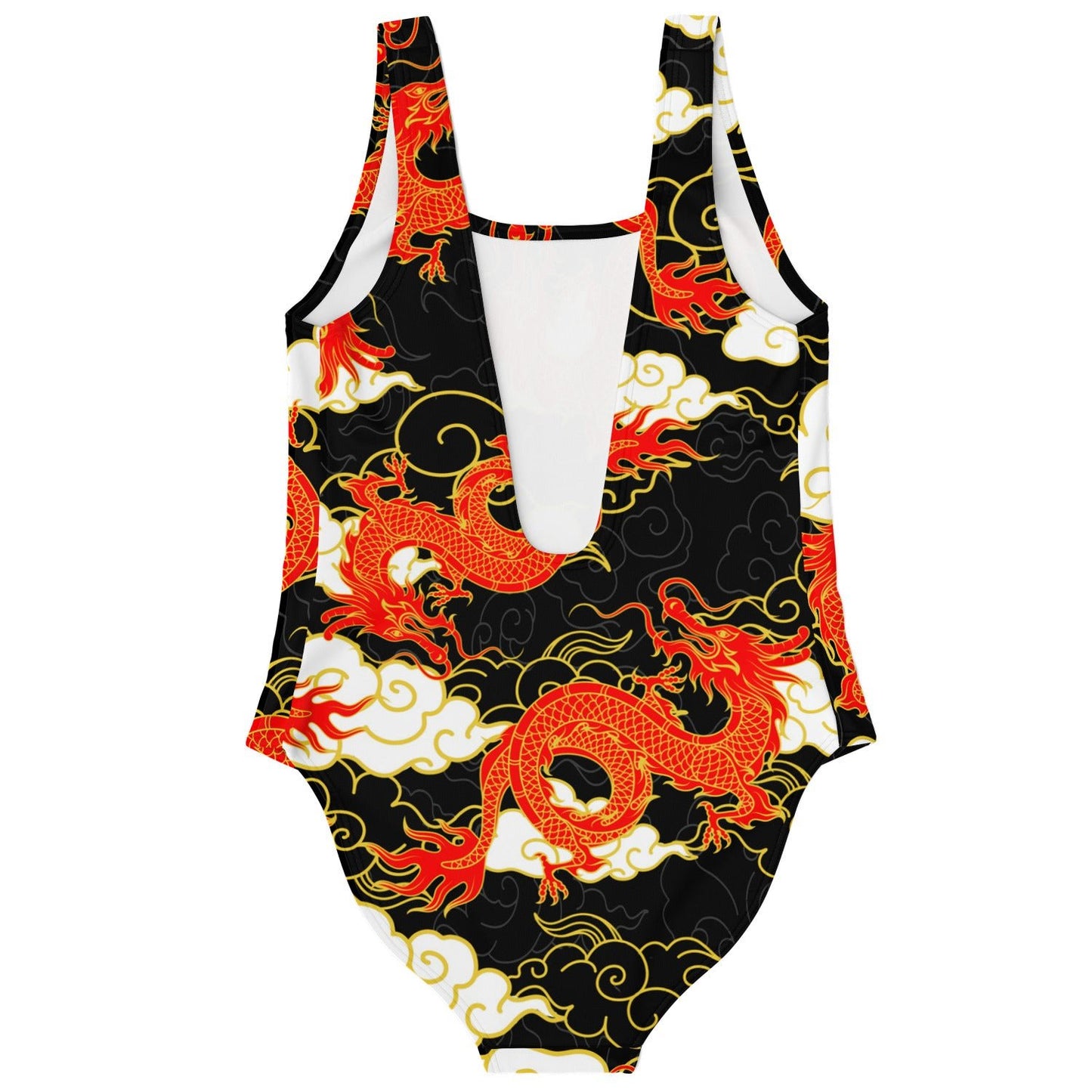 Chinese dragons rave bodysuit