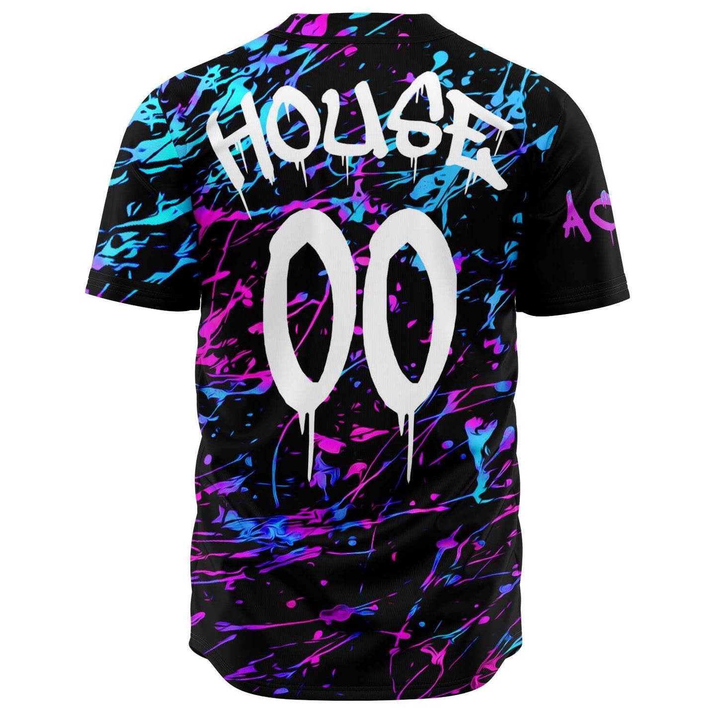 Acid house music baseball jersey
