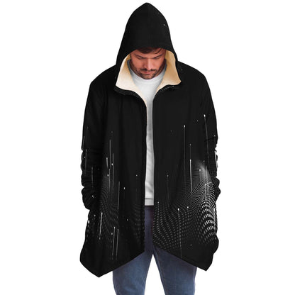 GUD VIBRATION hooded cloak