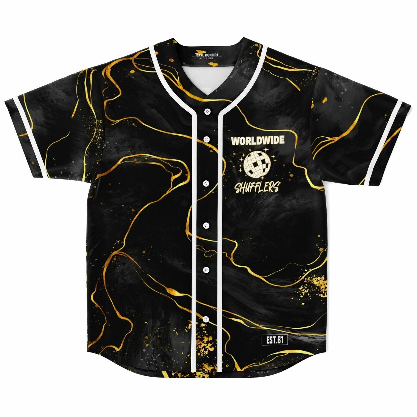 Worldwide Shufflers Baseball Jersey