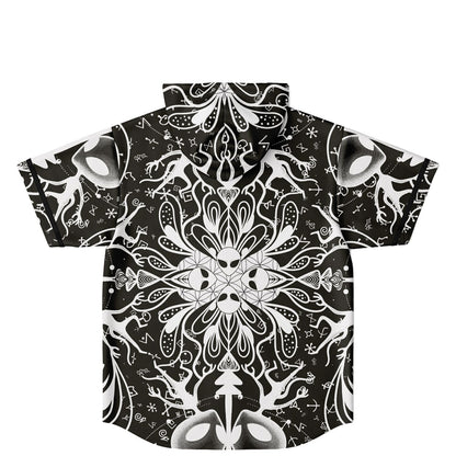 Alienese Hooded Baseball Jersey