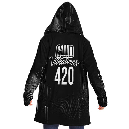 GUD VIBRATION hooded cloak