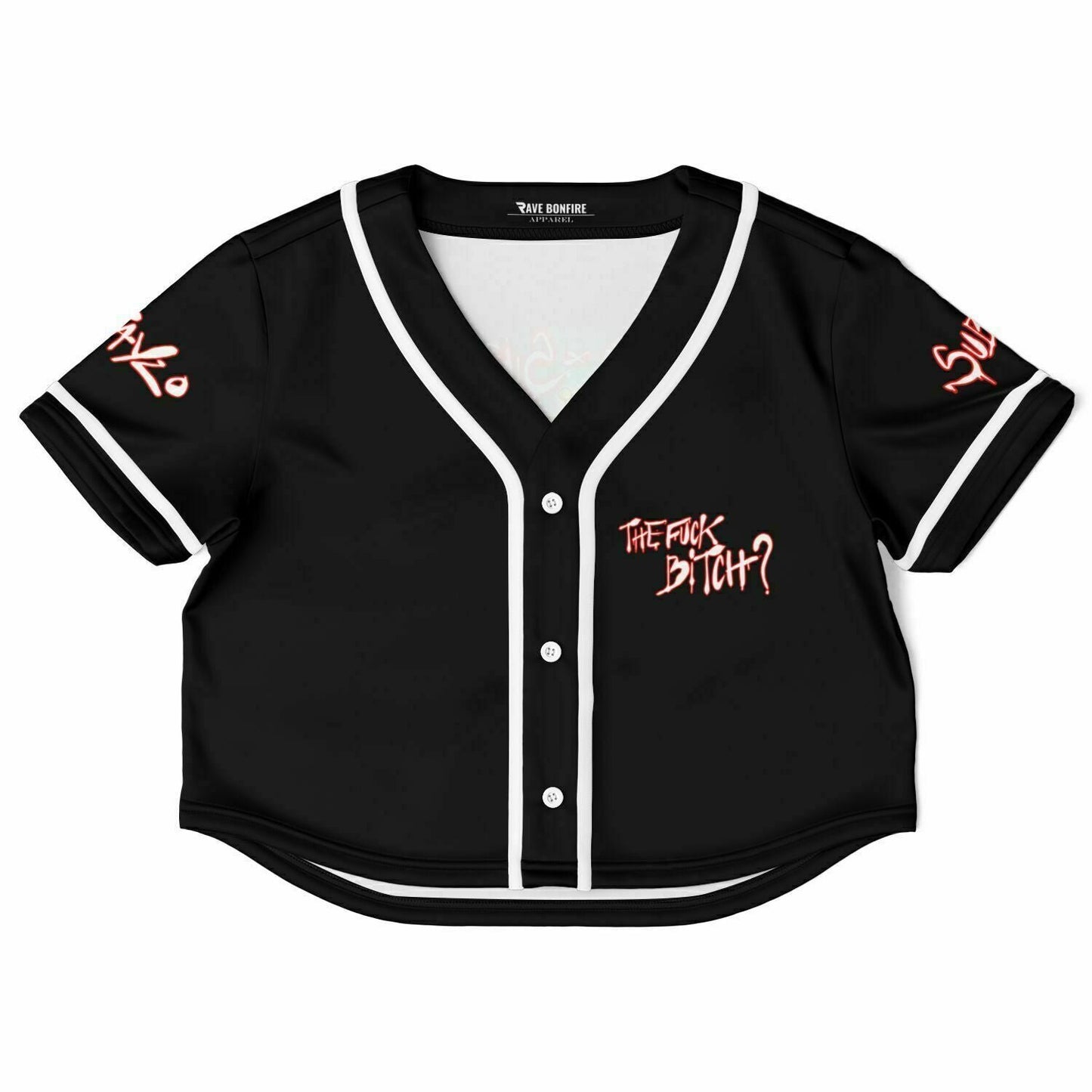 Rhiannon Cropped Rave Top Jersey