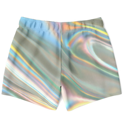 iridescent colors swim trunks