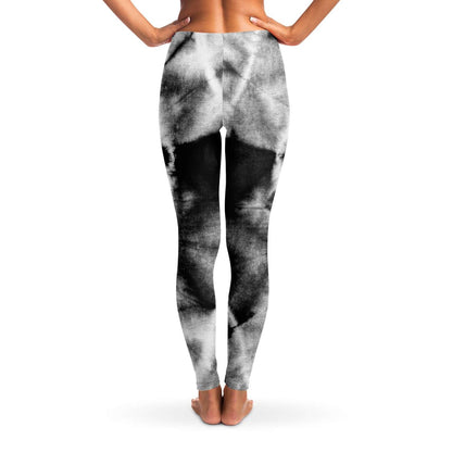 B&W Tie dye Leggings
