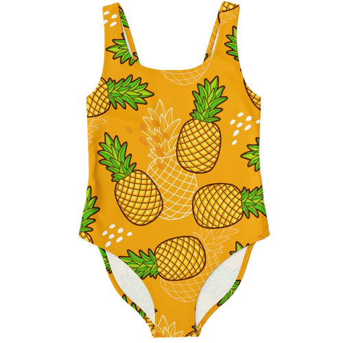 Pineapple rave bodysuit