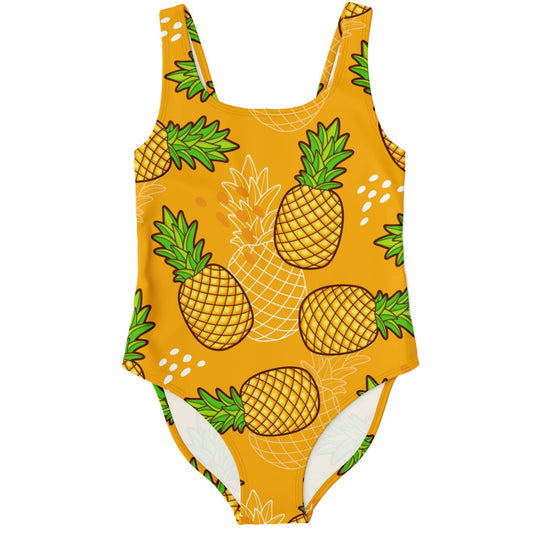 Pineapple rave bodysuit