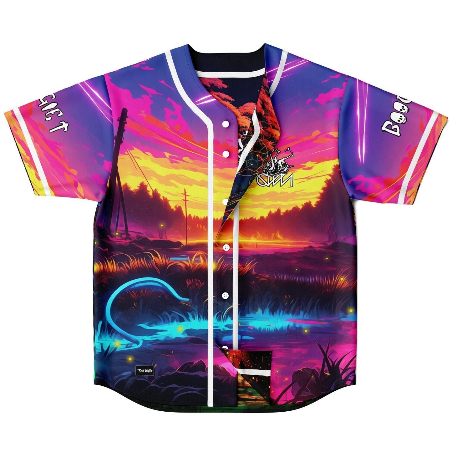 Chris We custom Reversible Baseball Jersey