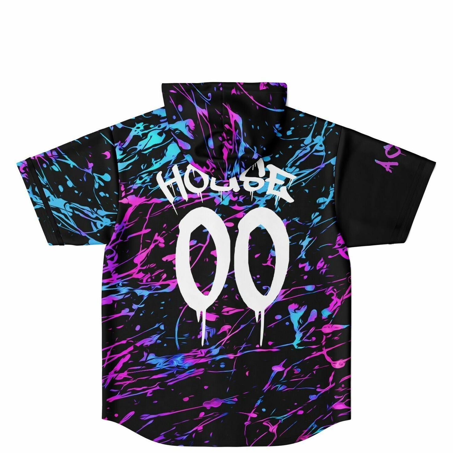 Acid house Hooded Baseball jersey