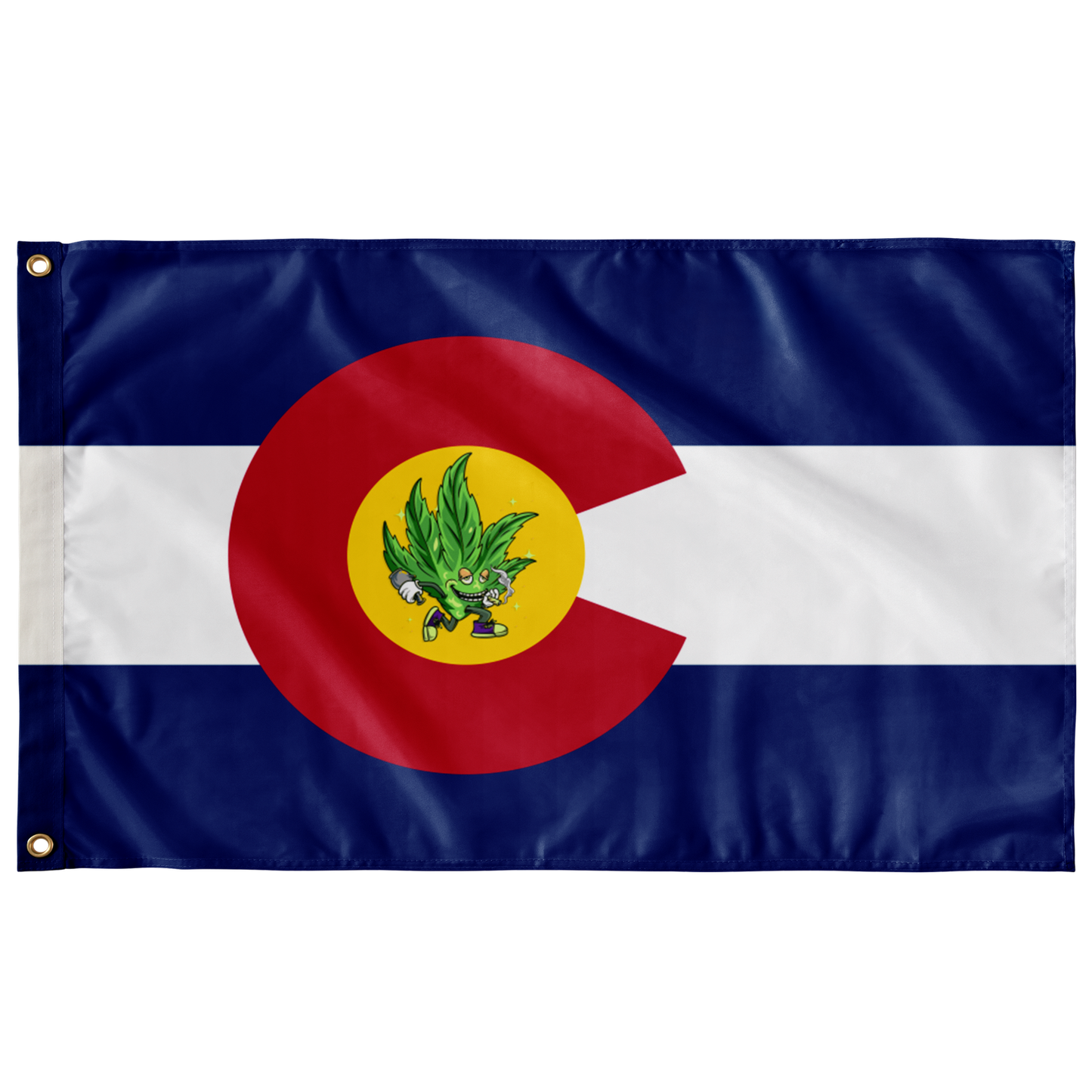 Colorado weed flower flag