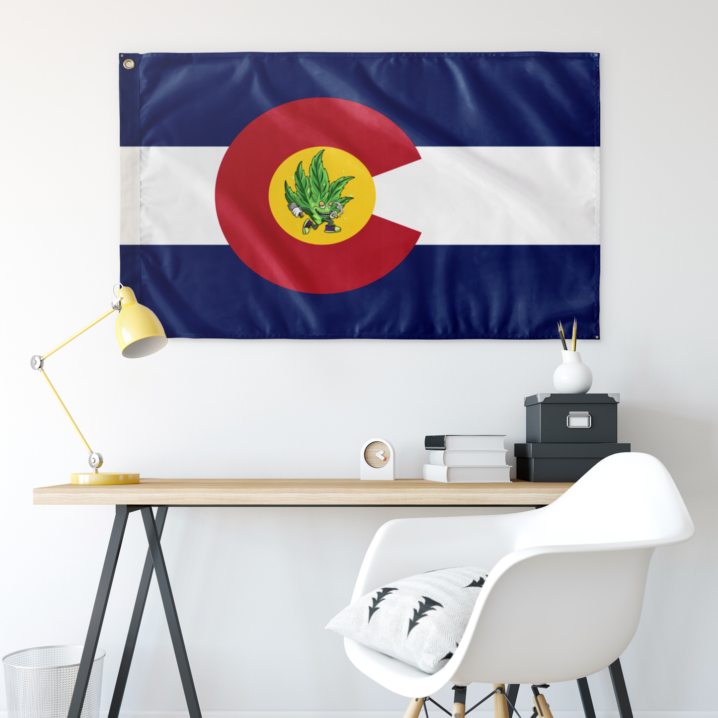 Colorado weed flower flag