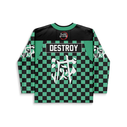 Bass slayer Rave Hockey Jersey