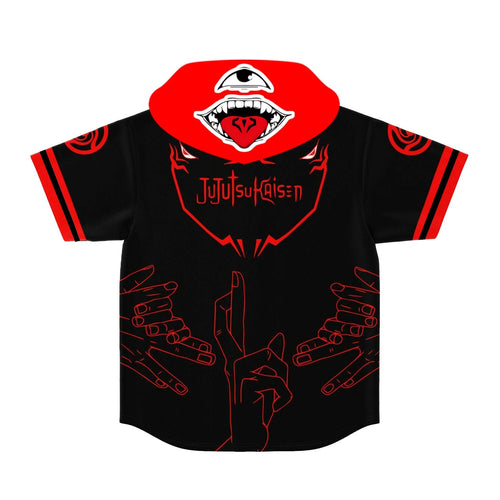 Jujutsu Kaisen Hooded baseball jersey