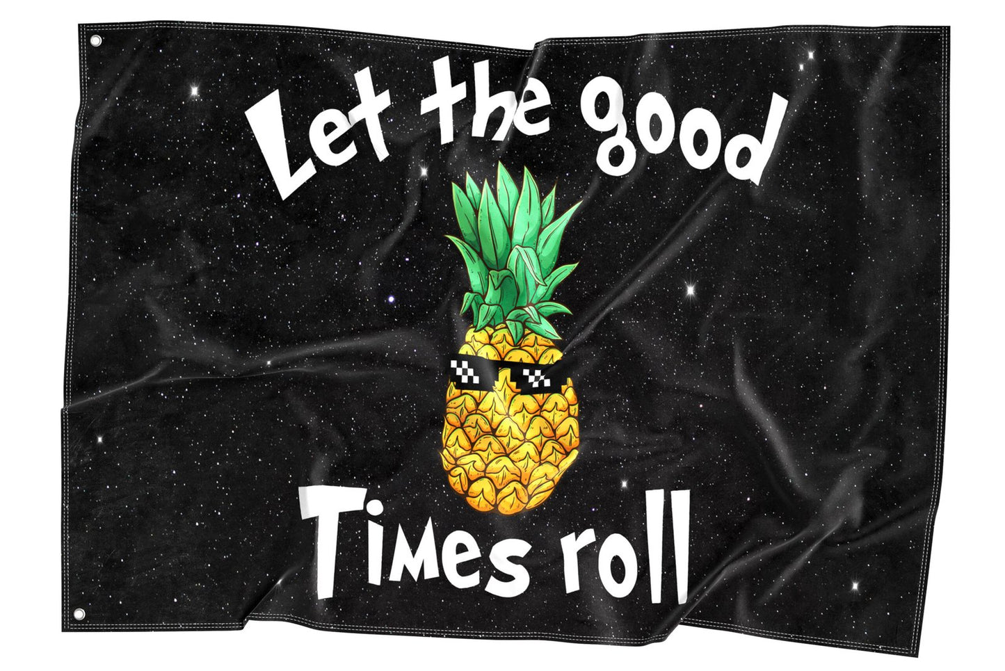 Let the good time roll rave flag
