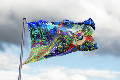 Ashley custom flag