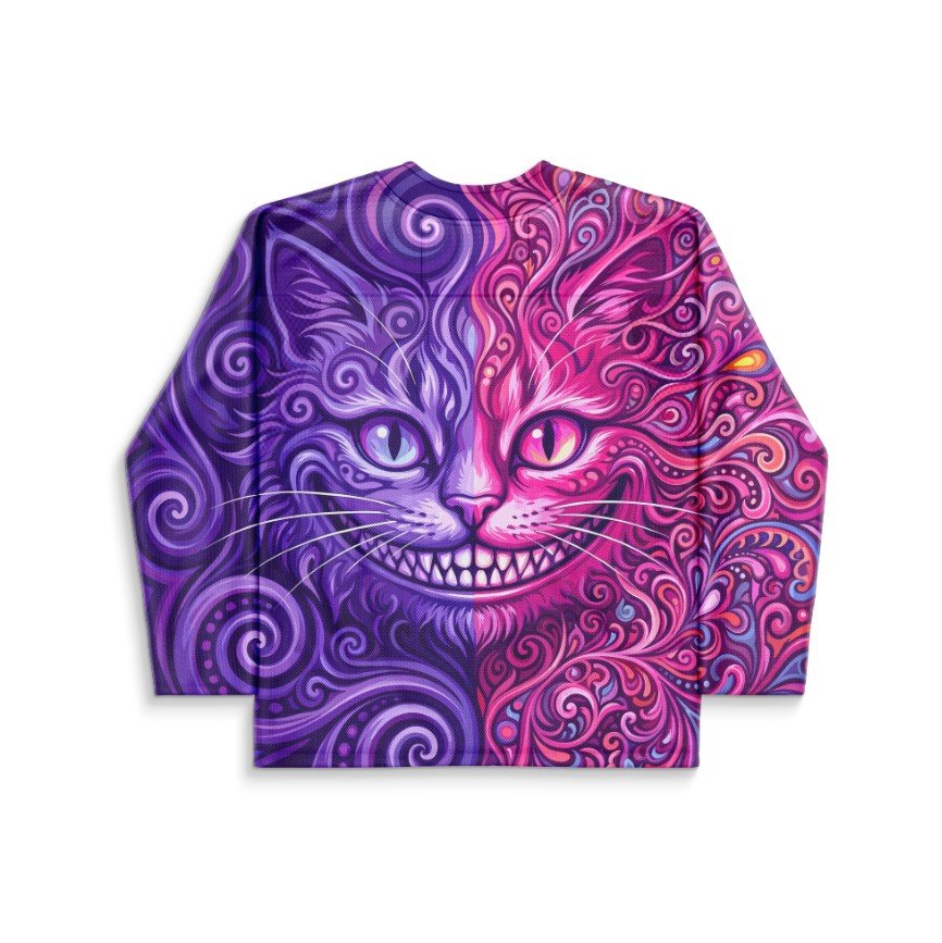 We are all mad here custom Hockey Jersey
