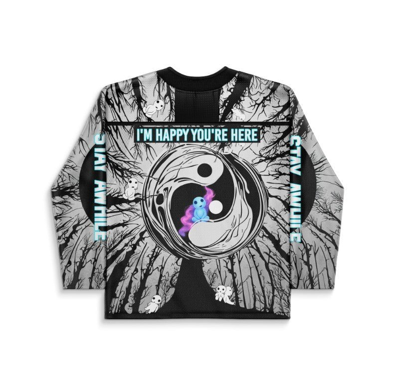You’re here now custom Hockey Jersey