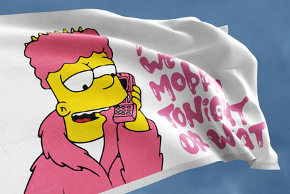 Yo..Are we mobbing tonight or what rave flag