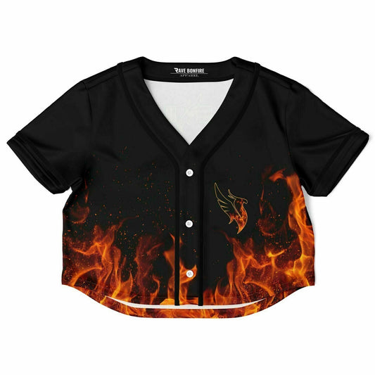 Lily Cropped Rave Top Jersey V2