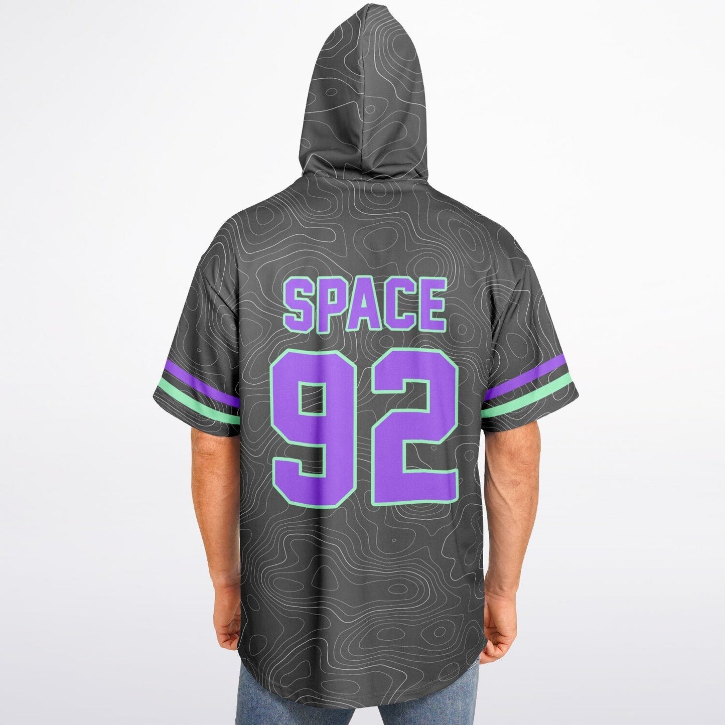 Tarjei custom Hooded Baseball Jersey
